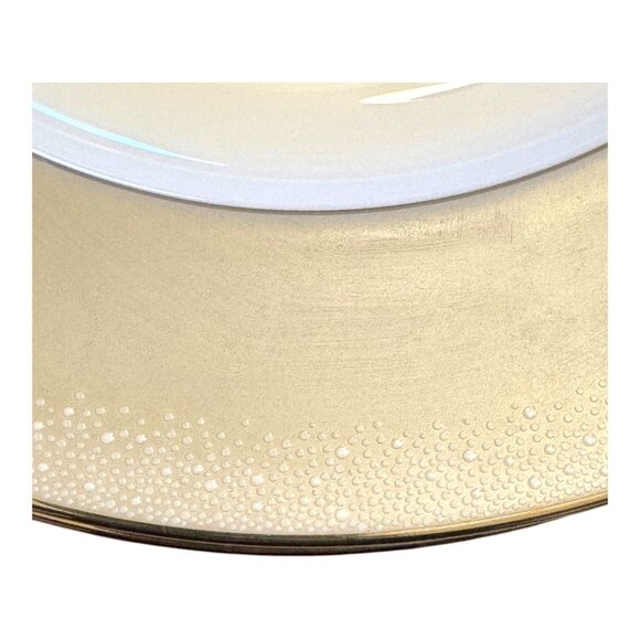 Mikasa Luminescent Pearls Fine Bone China 10.5" Dinner Plates Set Of 4 - Picture 5 of 5